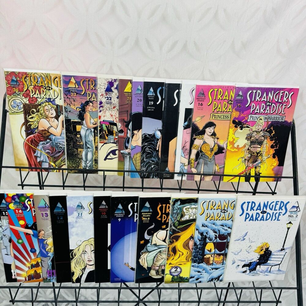 Strangers In Paradise 2-3‎ 5 8-24 (Volume 3) Lot Abstract Studio Xena Variant